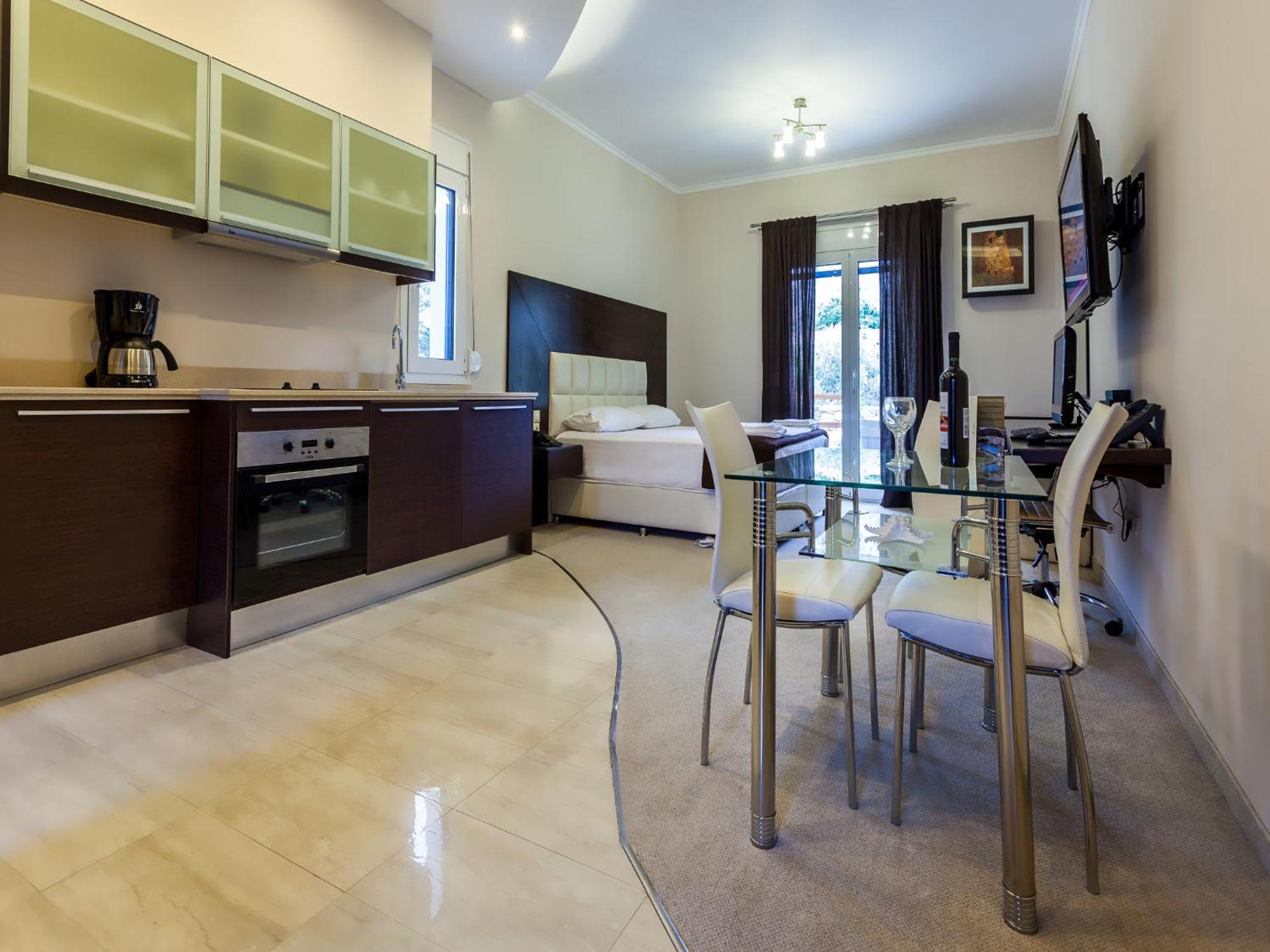 Pearl Bay Hotel Apartments Vrontádos Extérieur photo