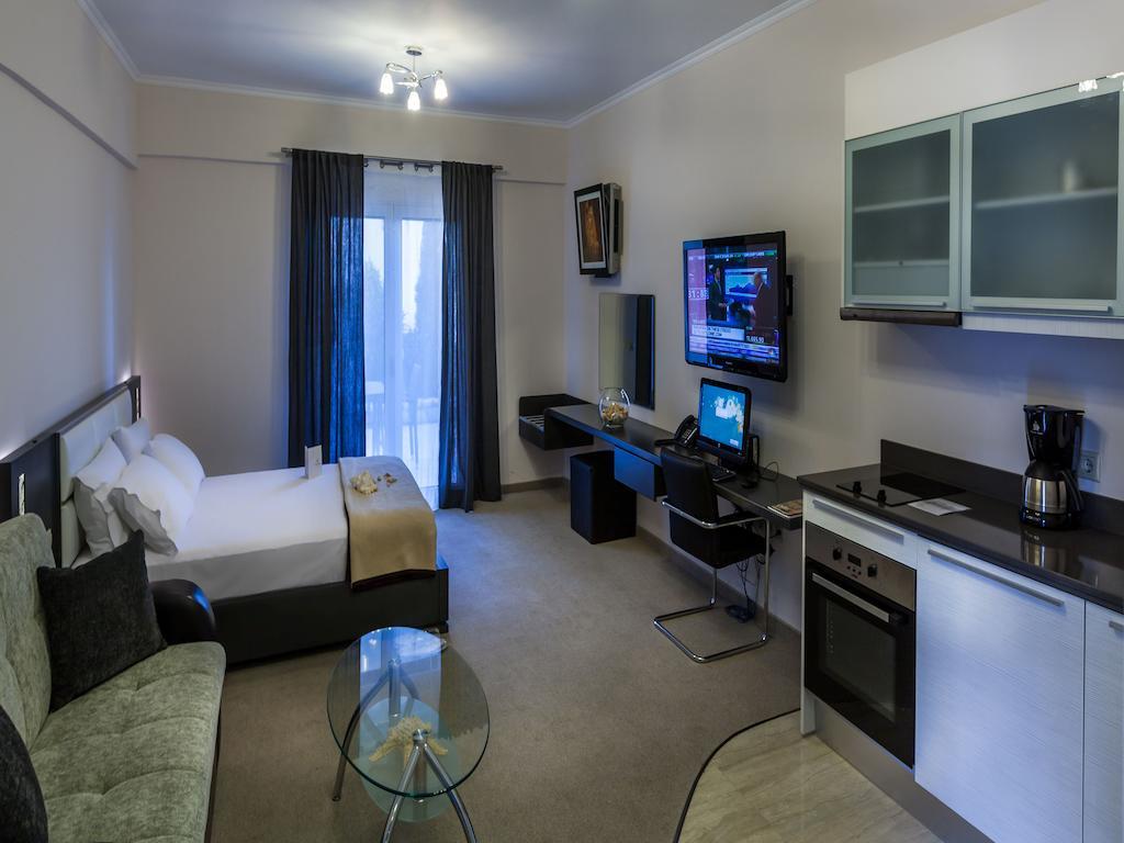 Pearl Bay Hotel Apartments Vrontádos Chambre photo